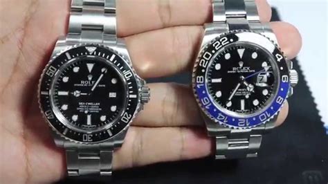 rolex sea dweller vs gmt master 2|rolex sea dweller vs gmt.